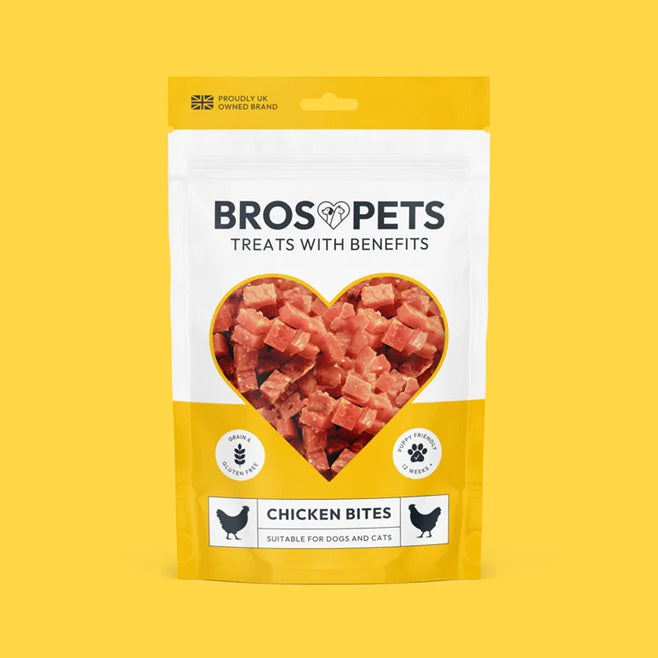 Bros Pets Chicken Bites 100gm
