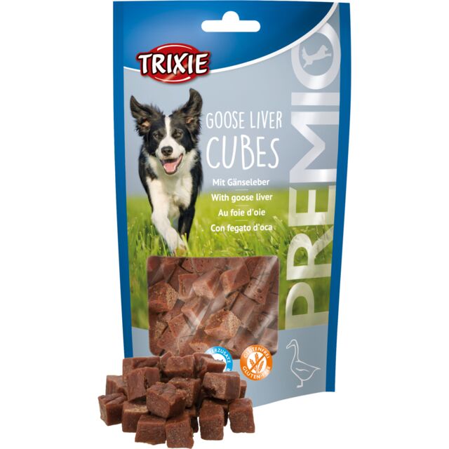 Trixie Goose Liver Cubes 100g