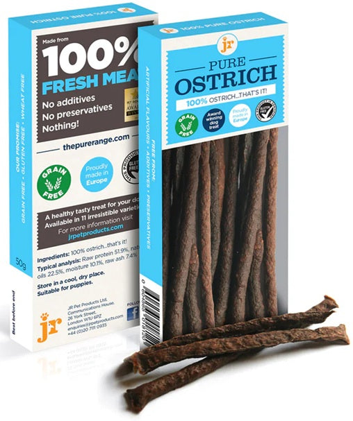 JR Pet Products Pure Ostrich Sticks 50g