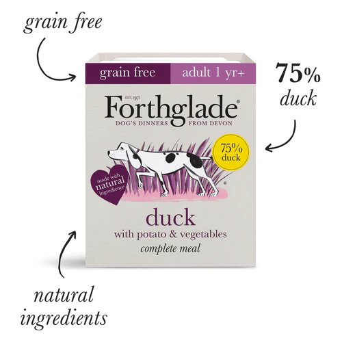 Forthglade Duck with Sweet Potato and Vegetables Adult 395g