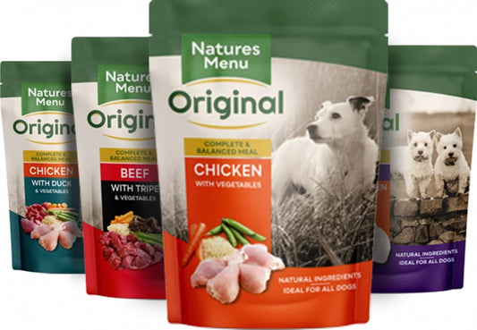 Natures Menu Adult Dog 300g Pouch Multipack