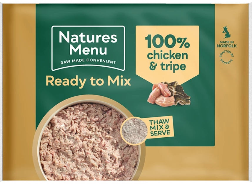 Natures Menu Chicken & Tripe 400g Mince