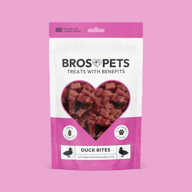 Bros Pets Duck Bites 100g