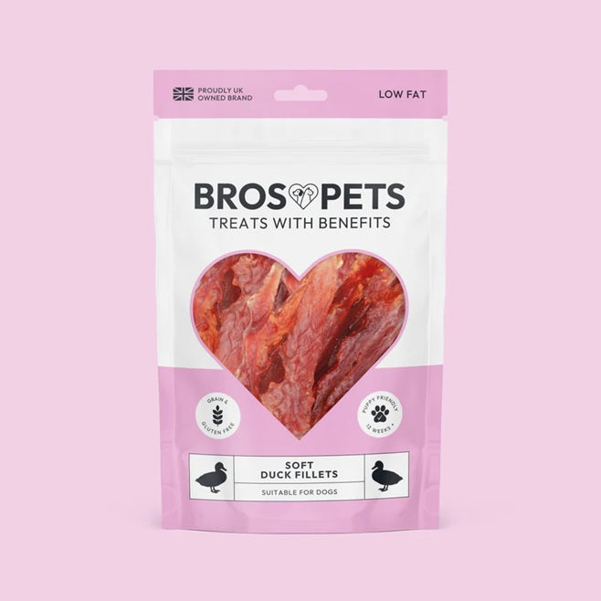 Bros Pets Duck Fillets 100gm