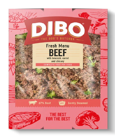 DIBO Fresh Cooked Block - Beef 400g
