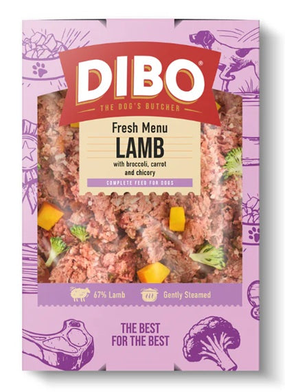 DIBO Fresh Cooked Block - Lamb 400g