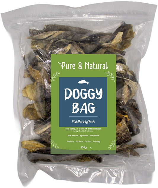 Pure & Natural Doggy Bag Fish Variety 500g
