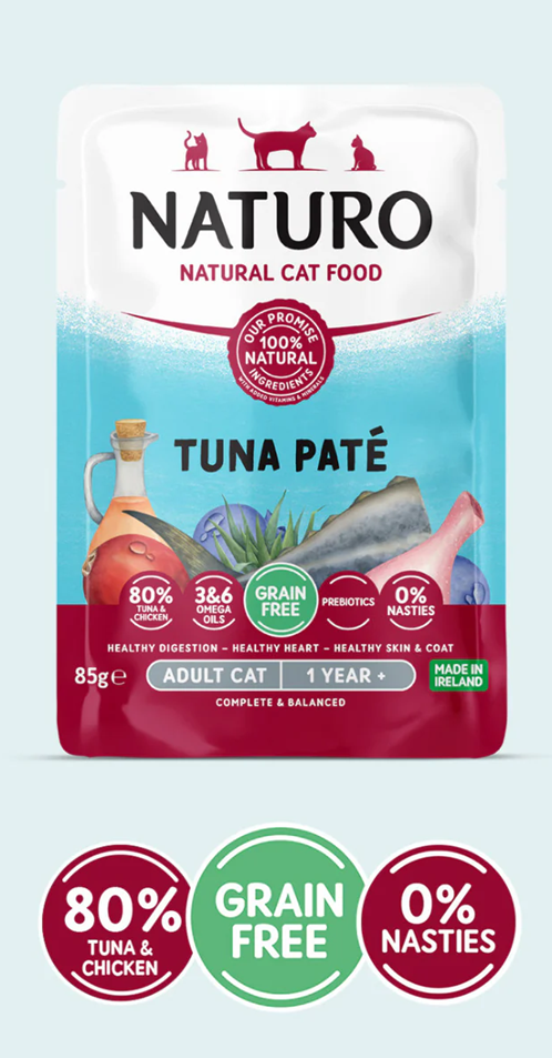 Naturo Adult Cat Tuna Pate 85g