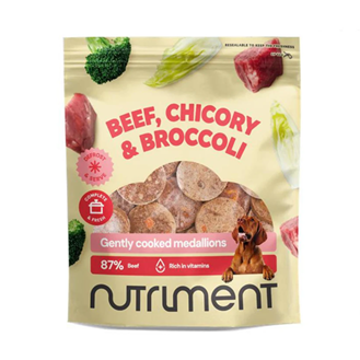 Nutriment Fresh Cooked Medallions Beef 800g