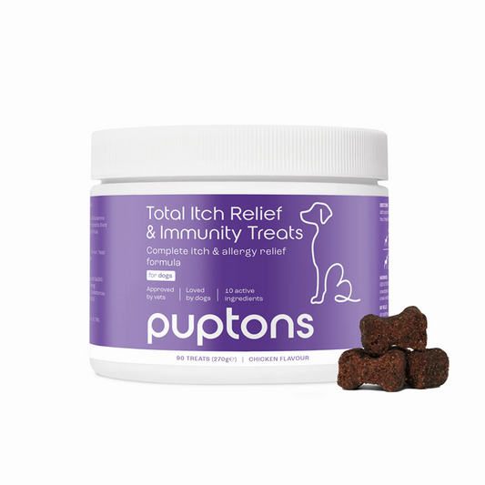 Puptons Total Itch Relief & Immunity Treats 90g