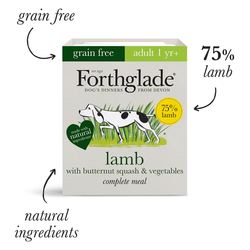 Forthglade Lamb with butternut squash and Vegetables Adult 395g