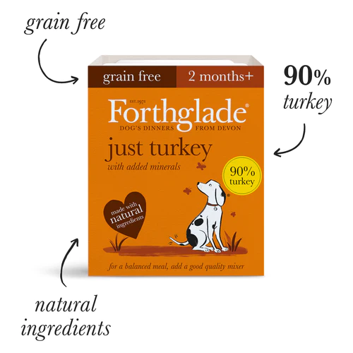 Forthglade Just Turkey 395g