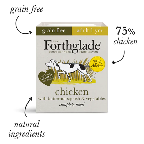 Forthglade Chicken with Butternut Squash and Vegetables Adult 395g