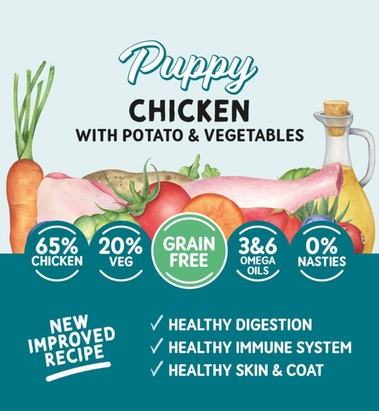 Naturo Puppy Grain Free Chicken 150g