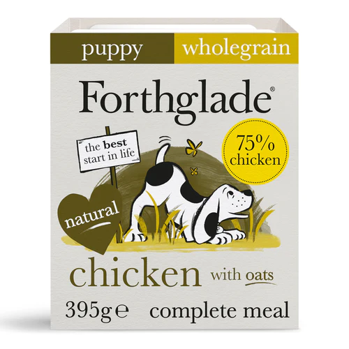 Forthglade Chicken With Oats & Vegetables Complete Puppy 395g