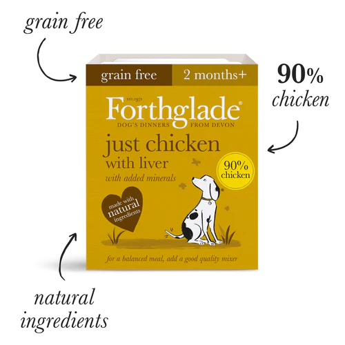 Forthglade Just Chicken With Liver 395g